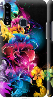 

Чехол Абстрактные цветы для Samsung Galaxy A20s A207F 982641