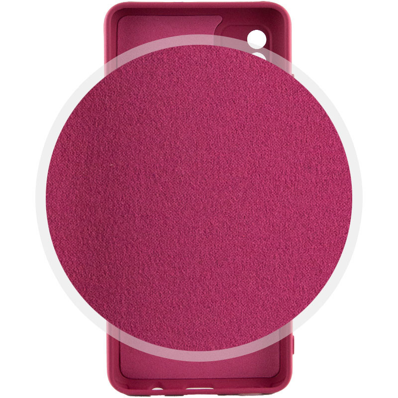 Фото Чохол Silicone Cover Lakshmi Full Camera (A) на Xiaomi 12T / 12T Pro (Бордовий / Marsala) в маназині vchehle.ua