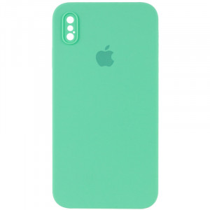 Чохол Silicone Case Square Full Camera Protective (AA) на Apple iPhone XS Max (6.5")