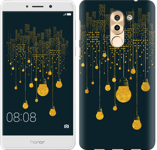 

Чехол Иллюстрация ночного города для Huawei Honor 6X 592452