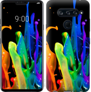 

Чехол брызги краски для HTC U12 Plus 780549