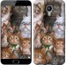 Чехол коты для Meizu M2 Note