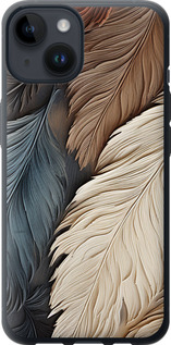 Чехол Листья в стиле бохо для iPhone 14 1629319