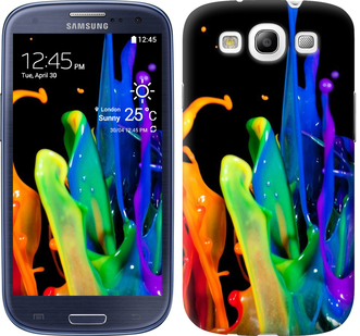 

Чохол бризки фарби на Samsung Galaxy S3 Duos I9300i 381173