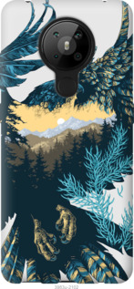 

Чехол Арт-орел на фоне природы для Nokia 5.3 1196384