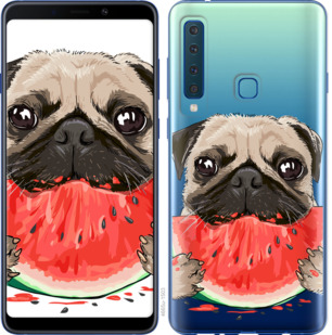 

Чохол Мопс і кавун на Samsung Galaxy A9 (2018) 843426