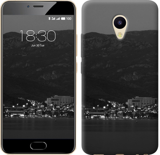 

Чехол Ночь на берегу для Meizu M5 439611
