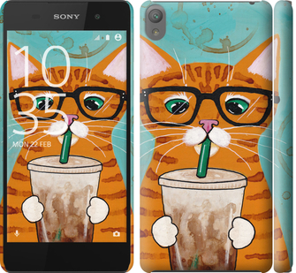 

Чехол Зеленоглазый кот в очках для Sony Xperia E5 F3311 625326