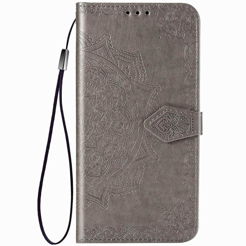 

Кожаный чехол (книжка) Art Case с визитницей для Xiaomi Redmi 9A (Серый) 926566