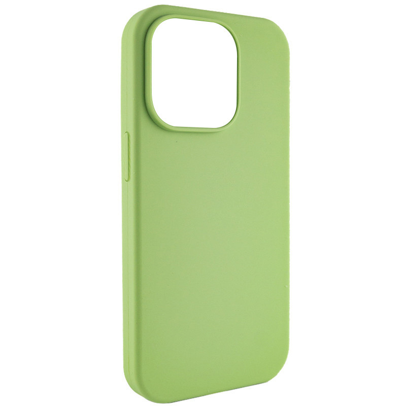 Фото Чехол Silicone Case Full Protective (AA) NO LOGO для Apple iPhone 13 Pro Max (6.7") (Мятный / Mint) на vchehle.ua