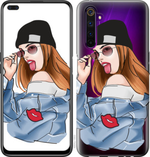 

Чехол Девушка v3 для Realme 6 Pro 919755