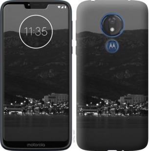 

Чохол Ніч на березі на Motorola Moto G7 Power 757912