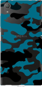Чехол Камуфляж прозрачный фон для Sony Xperia XA1 Plus