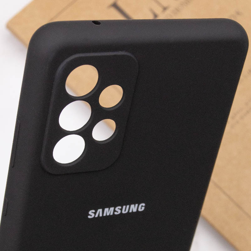Купити Чохол Silicone Cover Full Camera (AA) Samsung Galaxy A33 5G (Чорний / Black) на vchehle.ua