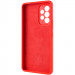 Фото Чехол Silicone Cover Lakshmi Full Camera (AAA) для Samsung Galaxy A73 5G (Красный / Red) в магазине vchehle.ua