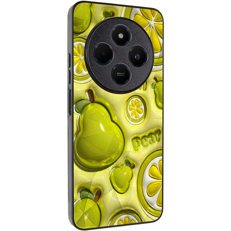TPU+PC чохол Prisma Fluffie на Xiaomi Redmi 14C / Poco C75 (Lemon)