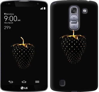 

Чехол Черная клубника для LG G Pro 2 D838 97877