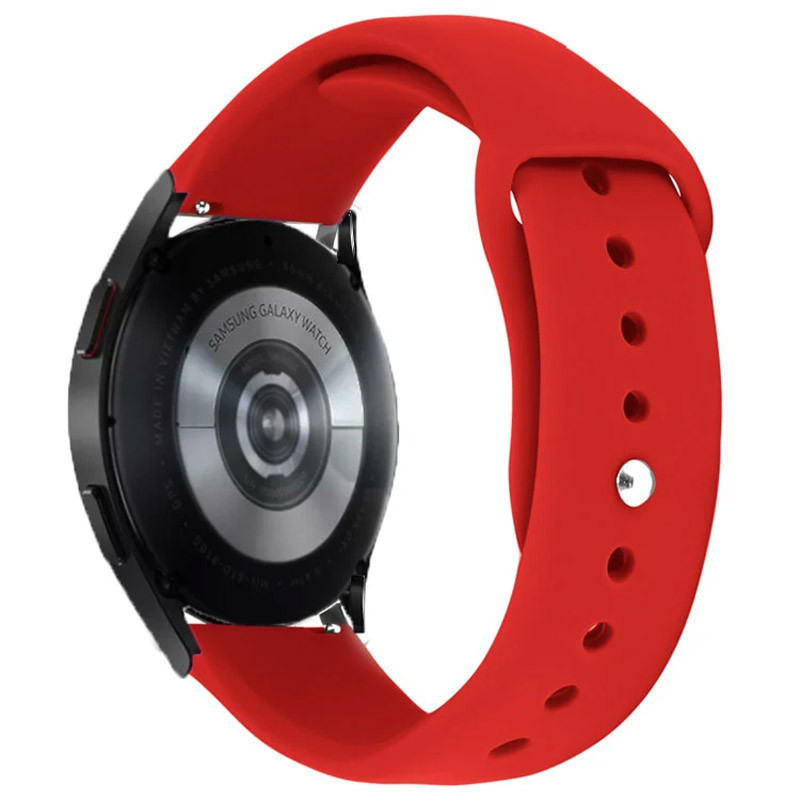 Силиконовый ремешок Sport для Smart Watch 22mm (Красный / Red)