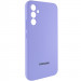 Фото Чехол Silicone Cover Lakshmi Full Camera (AAA) with Logo для Samsung Galaxy A56 5G (Сиреневый / Dasheen) на vchehle.ua