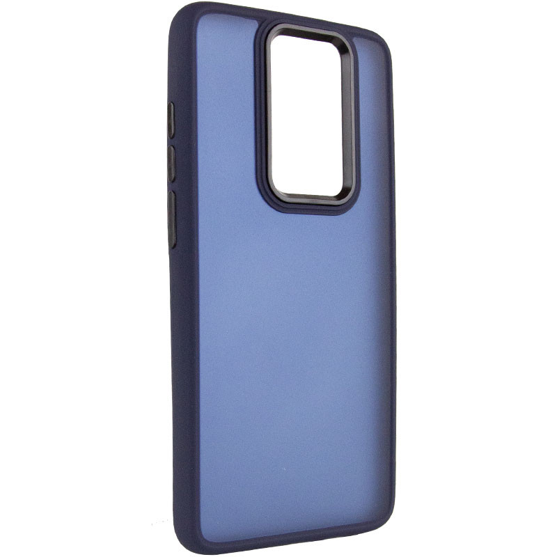 Чохол TPU+PC Lyon Frosted на Xiaomi Redmi Note 8 Pro (Navy Blue)