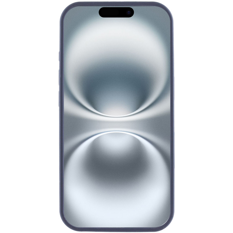 Фото Чохол Silicone Case Full Camera Protective (AA) на Apple iPhone 16e (6.1") (Темно-синій / Midnight blue) на vchehle.ua