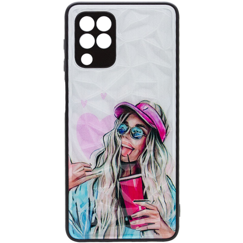 

TPU+PC чехол Prisma Ladies для Samsung Galaxy M32 (Cocktail) 1179380