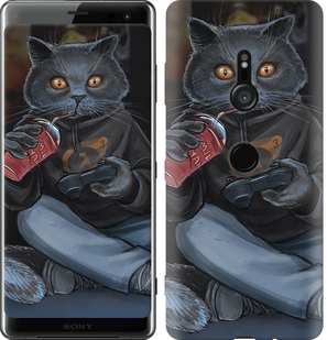 

Чехол gamer cat для Sony Xperia XZ3 H9436 688569