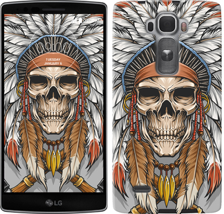 

Чехол Череп индейца для LG G Flex2 641114