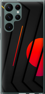 Чехол Разноцветные полосы для Samsung Galaxy S22 Ultra
