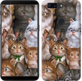 

Чохол коты для OnePlus 5T 757796
