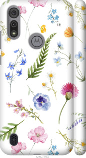 

Чехол Цветочный фон v2 для Motorola E6i 1440537