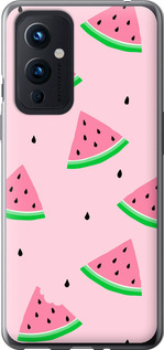 Чехол Розовый арбуз для OnePlus 9