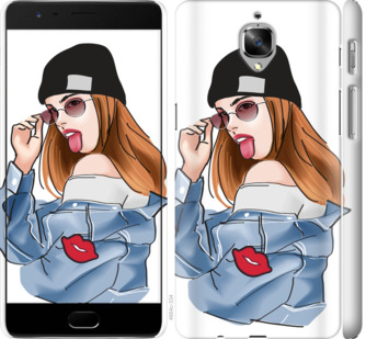 

Чохол Дівчина v3 для OnePlus 3 843333