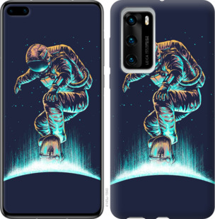 

Чохол Космонавт на скейтборді на Huawei P40 934037