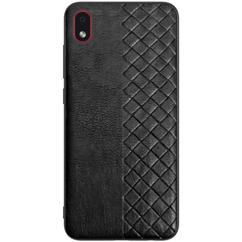 

Шкіряна накладка WeaveSide (PU) для Samsung Galaxy M01 Core (Чорний) 1016877