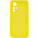 Чехол Silicone Cover Lakshmi Full Camera (AAA) для Xiaomi Redmi Note 12S (Желтый / Yellow)