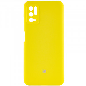 Чехол Silicone Cover Full Camera (AAA) для Xiaomi Redmi Note 10 5G