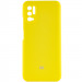 Чехол Silicone Cover Full Camera (AAA) для Xiaomi Redmi Note 10 5G / Poco M3 Pro (Желтый / Bright Yellow)