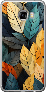 

Чохол Кольорове листя на Samsung Galaxy C7 C7000 1629569