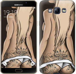 

Чехол Девушка с татуировкой для Samsung Galaxy A8 A8000 644117