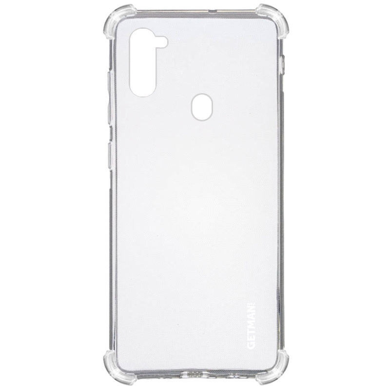 TPU чохол GETMAN Ease logo посилені кути на Samsung Galaxy A11