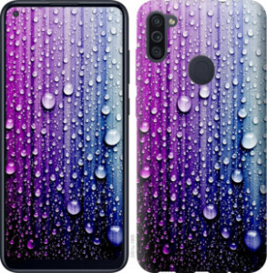 Чехол Капли воды для Samsung Galaxy M11 M115F