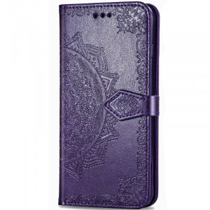 Кожаный чехол-книжка Art Case с визитницей для Samsung Galaxy A10s