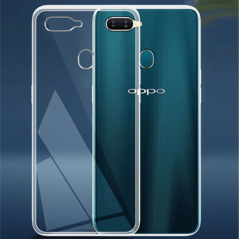 Фото TPU чохол Epic Transparent 1,5mm на Oppo A5s / Oppo A12 / A7 (Прозорий (прозорий)) на vchehle.ua