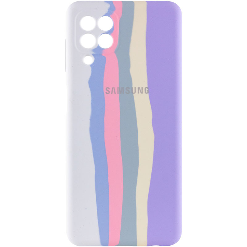 

Чехол Silicone Cover Full Rainbow для Samsung Galaxy M32 (Белый / Сиреневый) 1482385