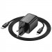 Фото СЗУ Hoco N53 Monsoon PD30W+QC3.0 (1USB-A/1C) + кабель Type-C to Lightning (Black) в магазине vchehle.ua