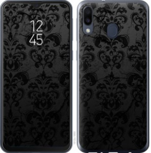 Чехол узор черный для Samsung Galaxy A20e A202F