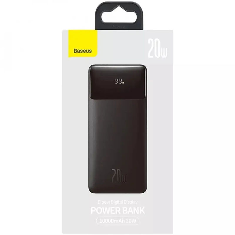 Купить Портативное ЗУ Baseus Bipow Overseas 20W 10000 mAh (PPBD050301) (Black) на vchehle.ua