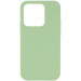 Чехол Silicone Case Full Protective (AA) NO LOGO для Apple iPhone 15 Pro Max (6.7") (Мятный / Mint)