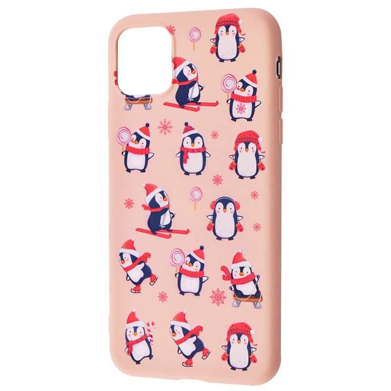 

TPU чехол WAVE Fancy для Apple iPhone 12 mini (5.4") (Penguins / Pink sand) 1087471